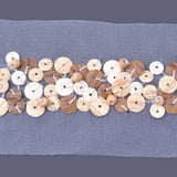 Bande tulle et paillettes