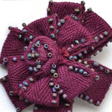 Broche fantaisie motif fleurs pains